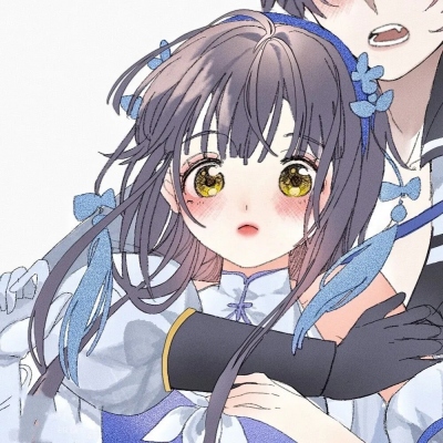 高清仙气十足的情侣头像动漫一对图片(12张)