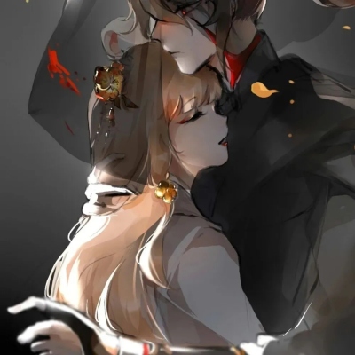 高清仙气十足的情侣头像动漫一对图片(12张)