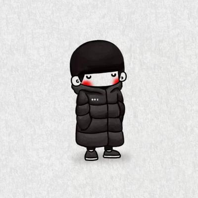 卡通情侣头像一男一女呆萌可爱高清图片(22张)