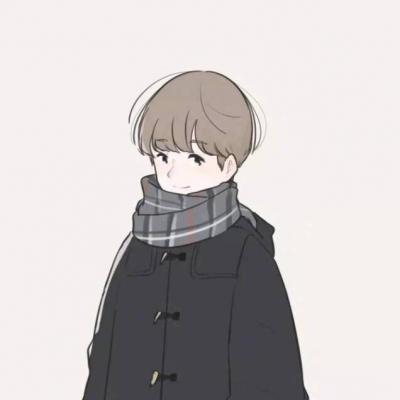 卡通情侣头像一男一女呆萌可爱高清图片(22张)