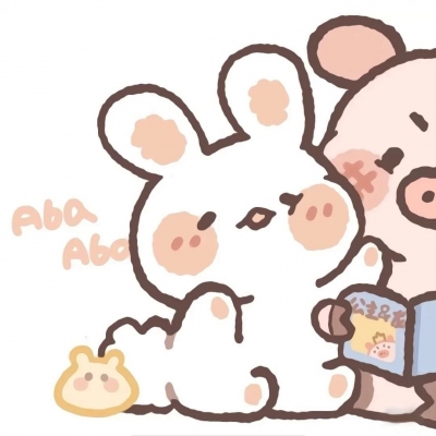 卡哇伊卡通情侣头像不明显图片(精选16张)