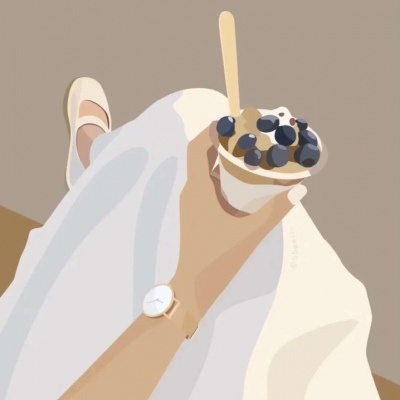 2023幸福甜蜜高级小众情侣头像(精选24张)