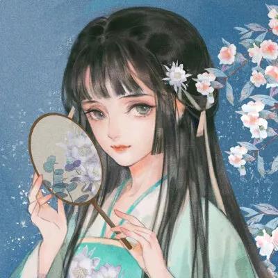 高清冷漠古风女头像(精选24张)