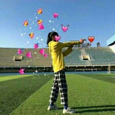 发射爱心闺蜜头像一对两张(精选20张)