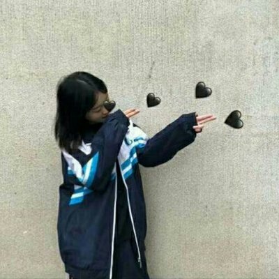 发射爱心闺蜜头像一对两张(精选20张)