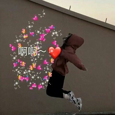 发射爱心闺蜜头像一对两张(精选20张)