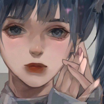 呆萌可爱女头卡通动漫二次元高清图片(18张)