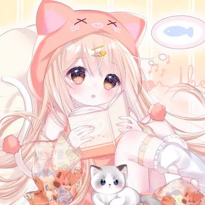 2023流行闺蜜头像卡通高清图片(24张)