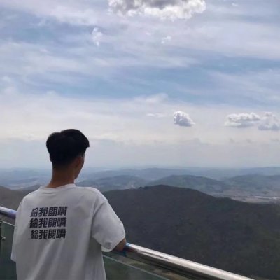 情侣背影头像一男一女图片(22张)