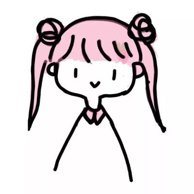 高清简单好看的人物简笔画微信头像图片(32张)