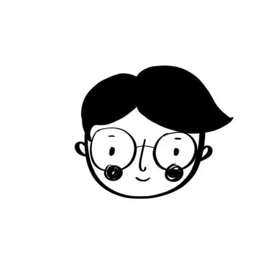 高清简单好看的人物简笔画微信头像图片(32张)