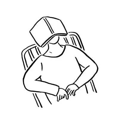 高清简单好看的人物简笔画微信头像图片(32张)