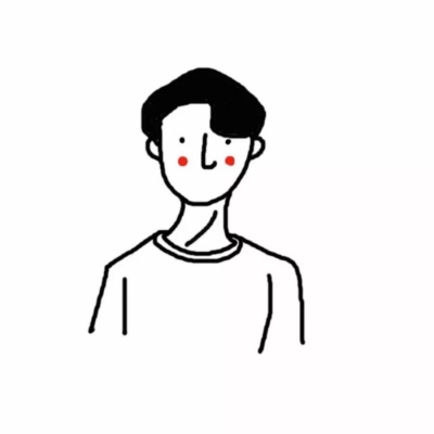 高清简单好看的人物简笔画微信头像图片(32张)