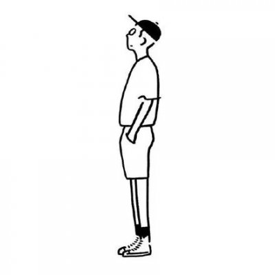 高清简单好看的人物简笔画微信头像图片(32张)