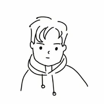 高清简单好看的人物简笔画微信头像图片(32张)