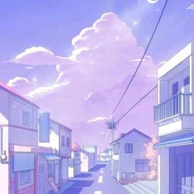 卡通动漫风景图片唯美清新头像(精选24张)