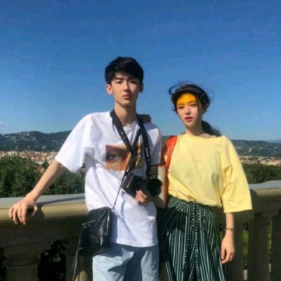 高清潮流情侣头像两张图片(24张)