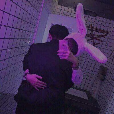 高清潮流情侣头像两张图片(24张)