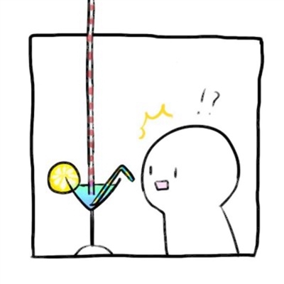 高清抖音很火的小白人情侣头像图片(24张)