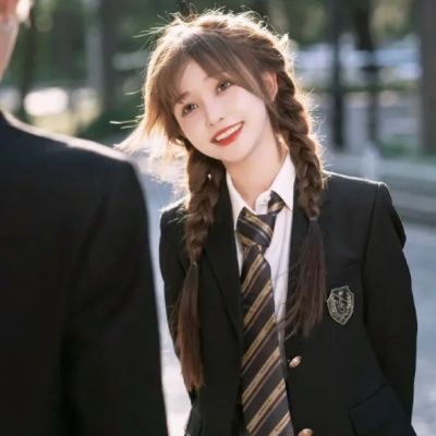 校园风清纯情侣头像图片(18张)