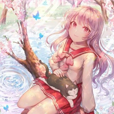 高清清新好看的校园风动漫头像图片(18张)