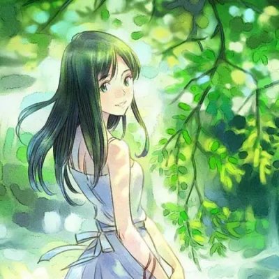 高清清新好看的校园风动漫头像图片(18张)