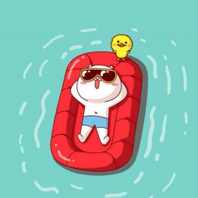 夏天清凉头像小清新卡通(精选24张)