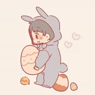 情头一男一女可爱动漫图片真人(精选36张)