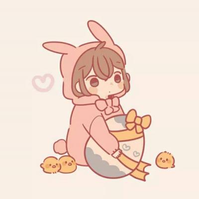 情头一男一女可爱动漫图片真人(精选36张)