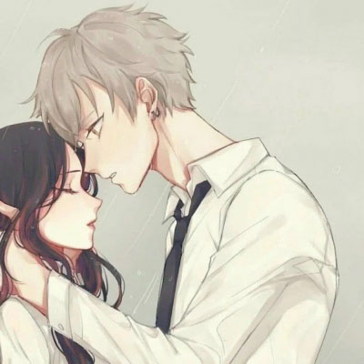 甜到爆炸的动漫情头(20张)