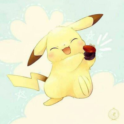 呆萌可爱的皮卡丘头像(精选24张)