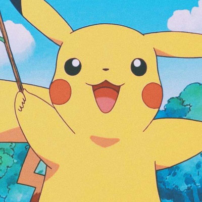 呆萌可爱的皮卡丘头像(精选24张)