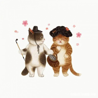 高清好看的Q版萌图猫头像(16张)