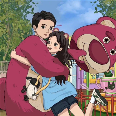 可爱动漫情头头像(18张)