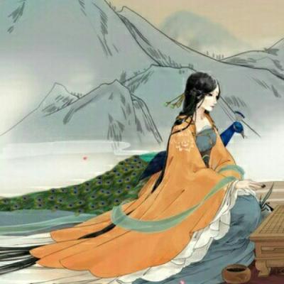 超美的古风情侣头像(精选22张)