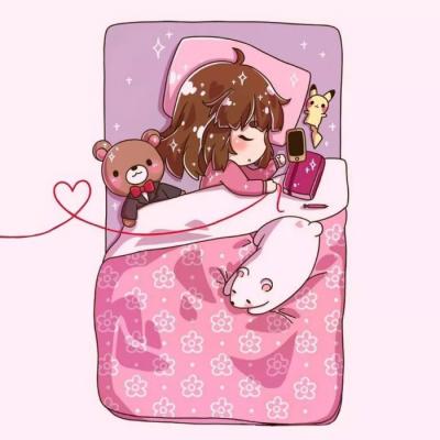 超好看的手绘情侣头像(精选20张)