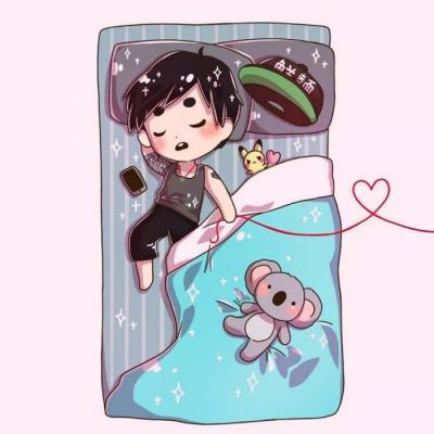 超好看的手绘情侣头像(精选20张)