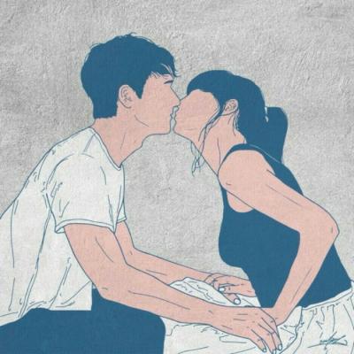 超好看的手绘情侣头像(精选20张)