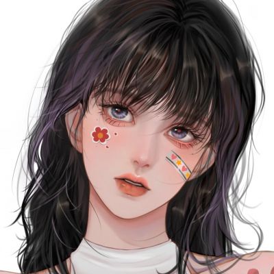 手绘情侣头像高清两张(16张)