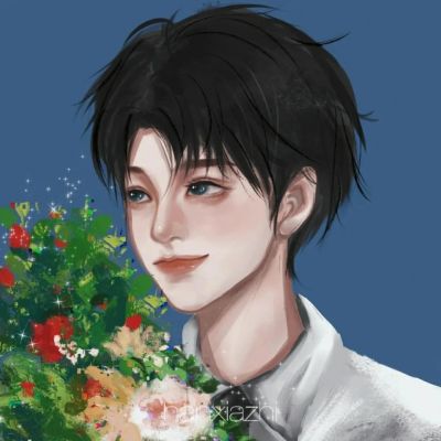 手绘情侣头像高清两张(16张)