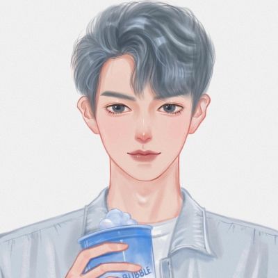 手绘情侣头像高清两张(16张)