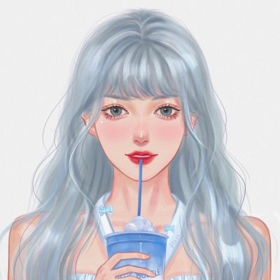 手绘情侣头像高清两张(16张)