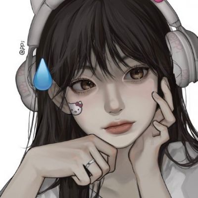 手绘情侣头像高清两张(16张)