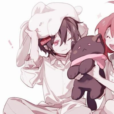 治愈系可爱动漫情侣头像(22张)