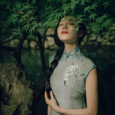 复古风旗袍头像(精选16张)