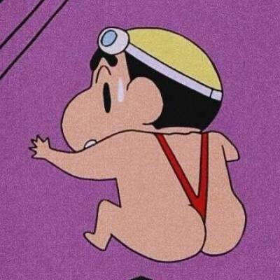 qq头像蜡笔小新搞笑图片(24张)