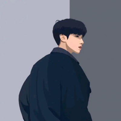 手绘无脸情侣头像(20张)