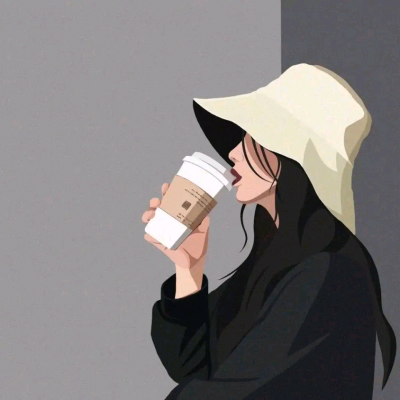 手绘无脸情侣头像(20张)