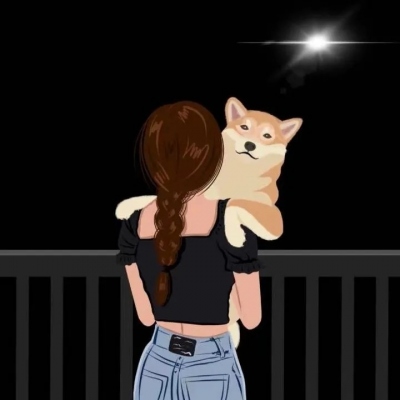 手绘无脸情侣头像(20张)