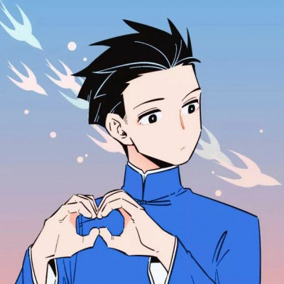 动漫cp情侣头像一男一女可爱(精选22张)